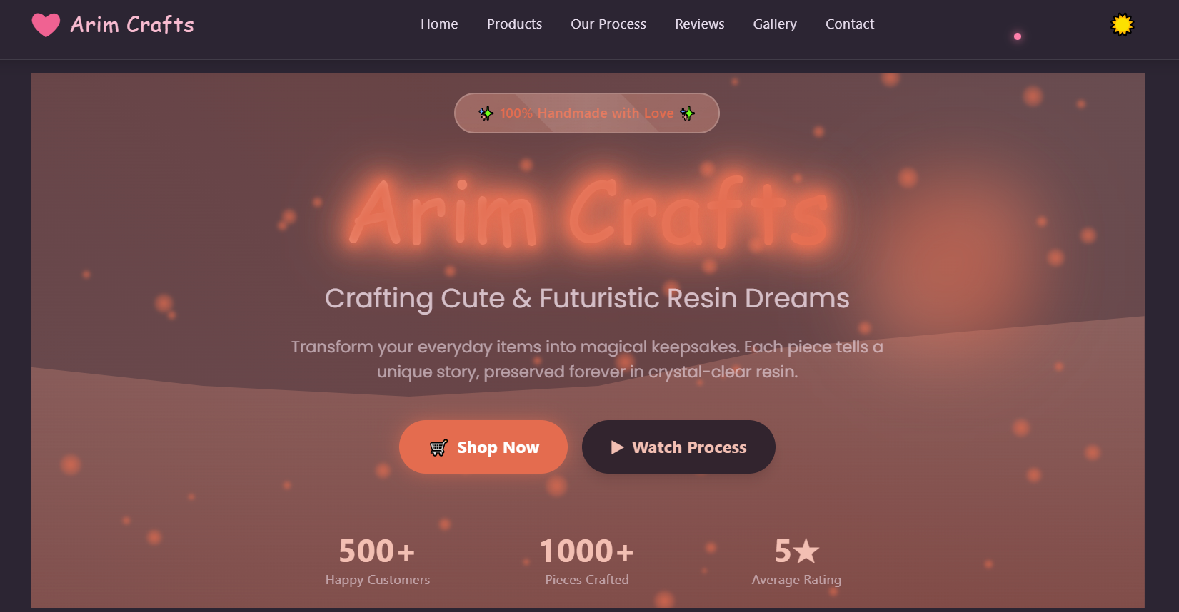 Arimcraft business website designed by ZENSTRO affordable web development India